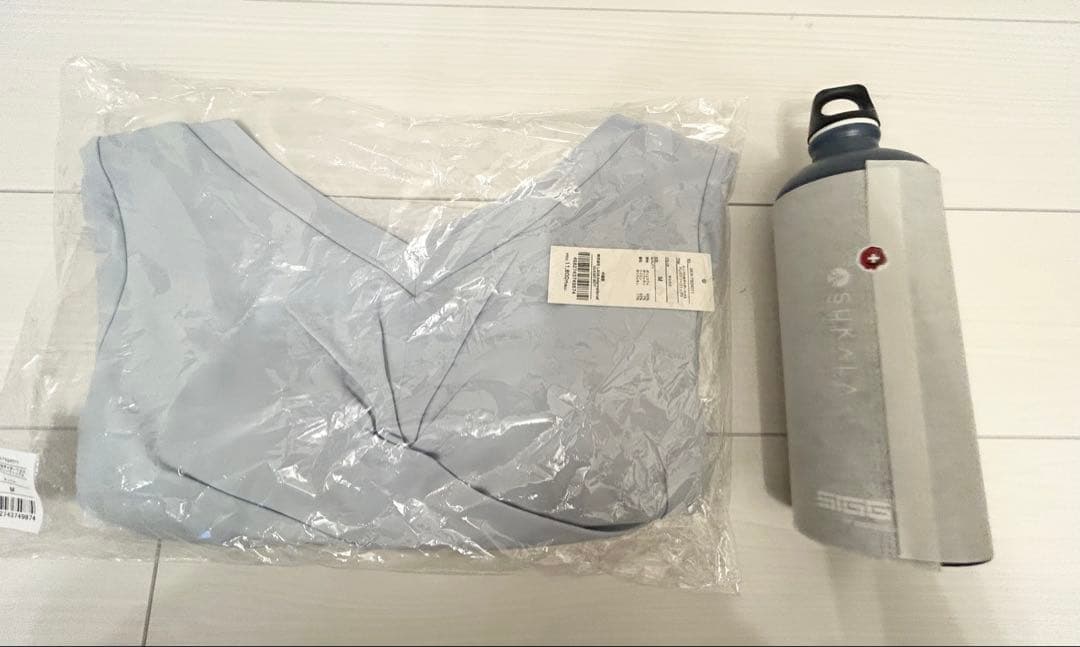 【最終値下げ】【新品未使用】SUKALAピラティストップスM+水素水ボトルセット