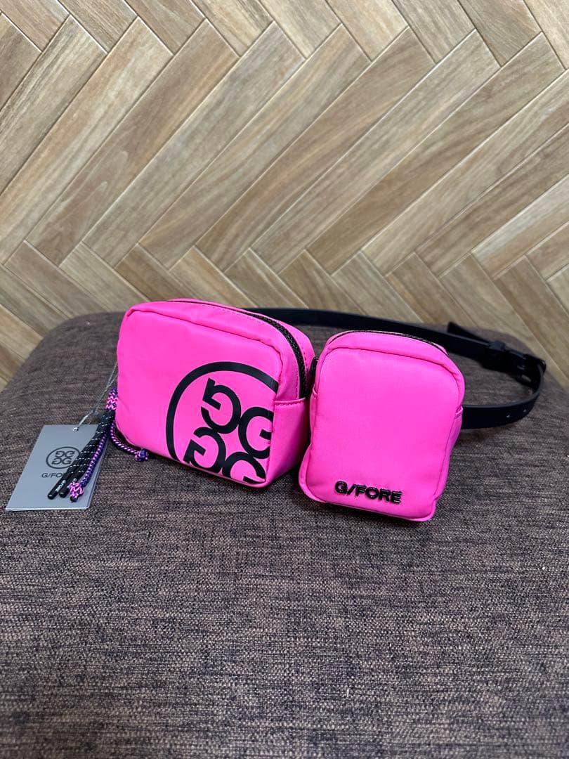 G/FORE韓国ジーフォアレディースTWO POCKETS BELT BAG P