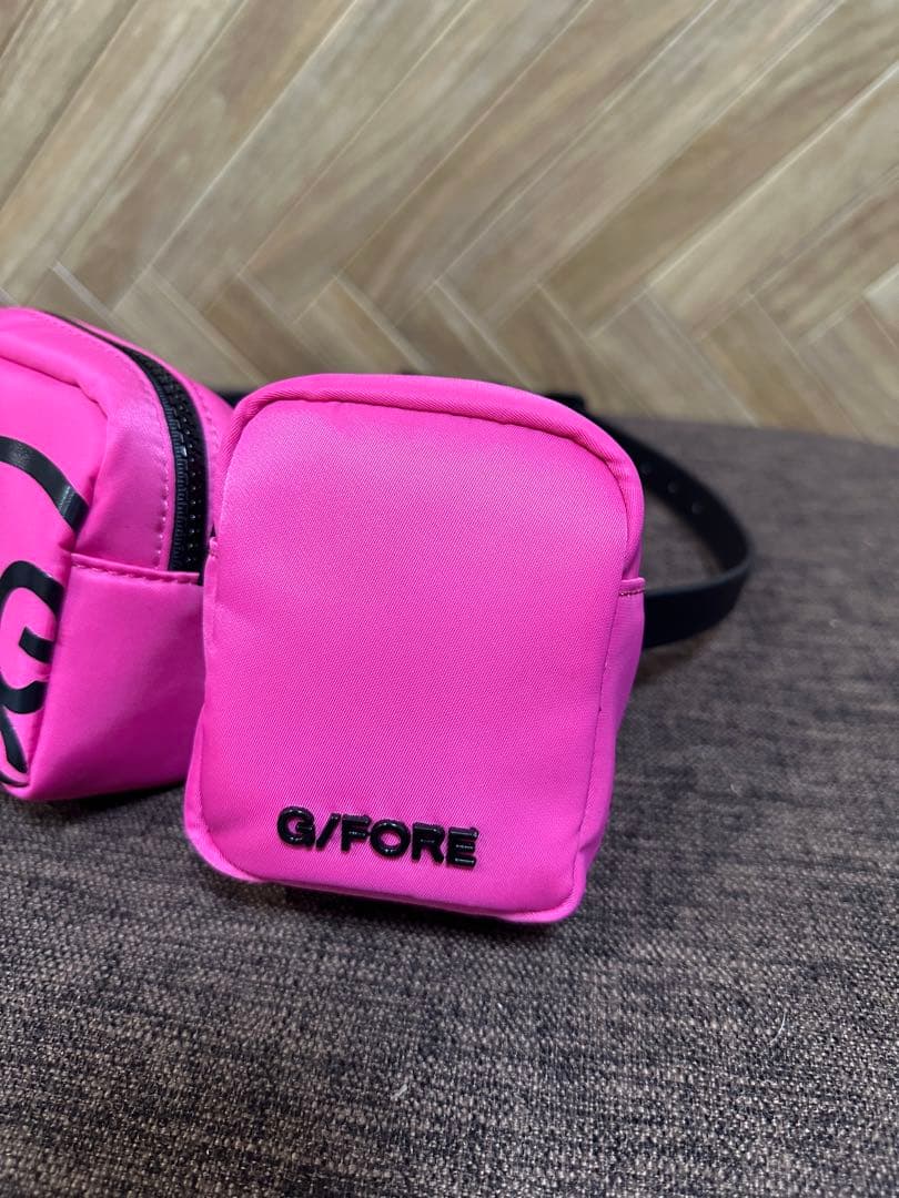G/FORE韓国ジーフォアレディースTWO POCKETS BELT BAG P