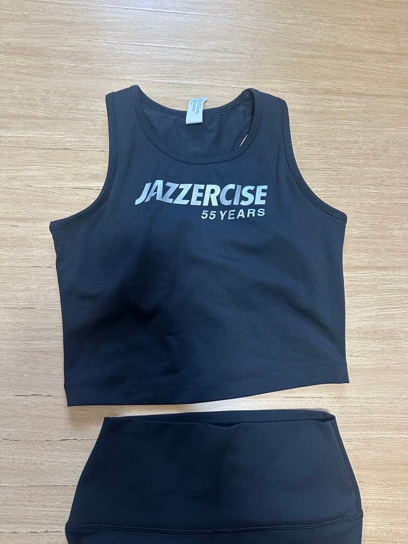 JAZZERCISE スポーツウェアセット ブラック