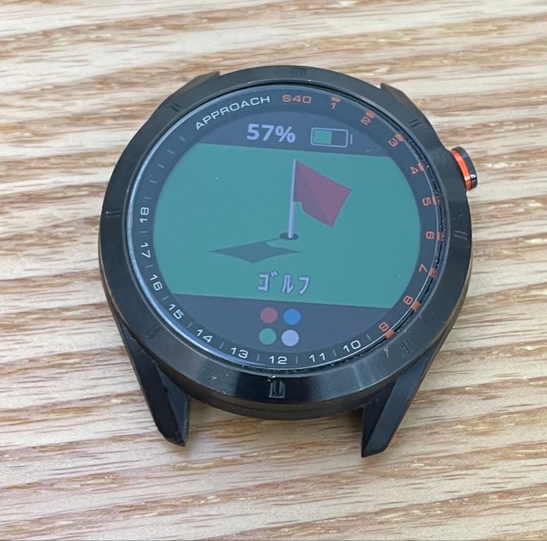 GARMIN Approach S40 GPSウォッチ　替えベルト2本付き