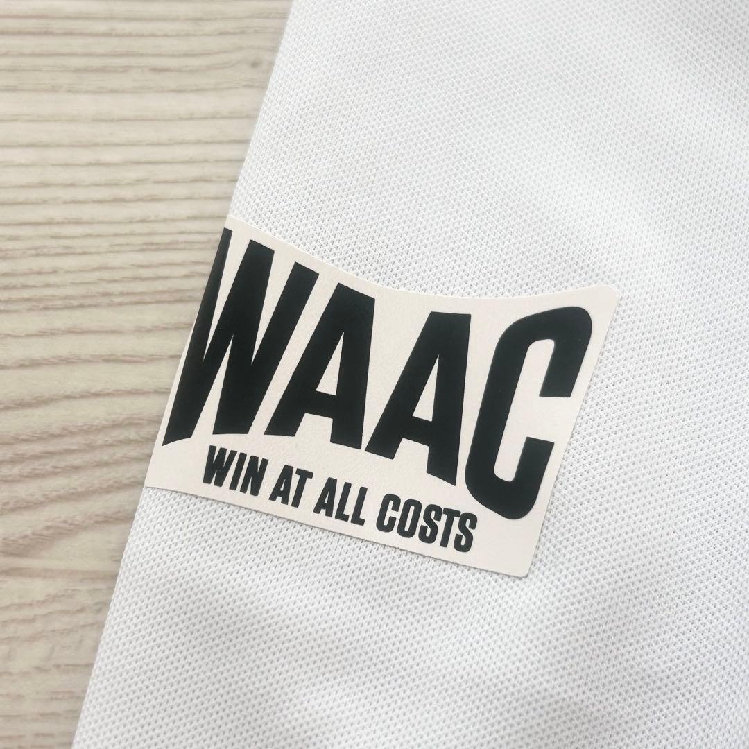 美品　WAAC ワック　ポロシャツ　長袖　ホワイト　サイズ3