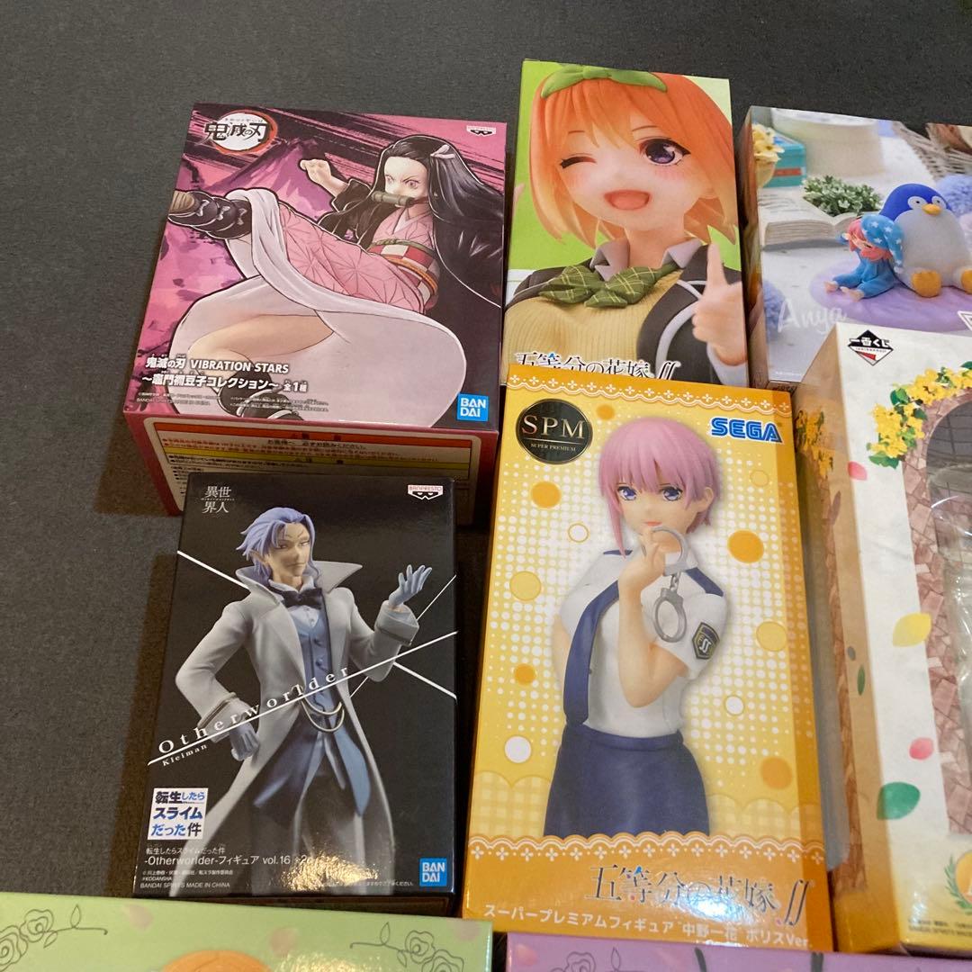 【送料無料】 アニメフィギュア まとめ売り 五等分の花嫁 鬼滅の刃 他