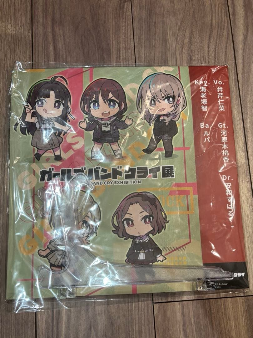 ガールズバンドクライ展 ステンレスボード