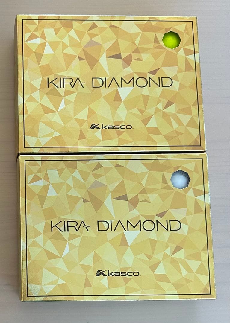 キャスコ KIRA DIAMOND ゴルフボール 2ダースセット