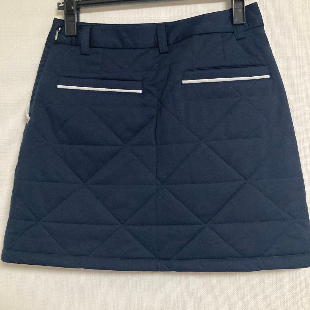 新品　Callaway スターストレッチ 中綿スカート　Ｍ　ネイビー