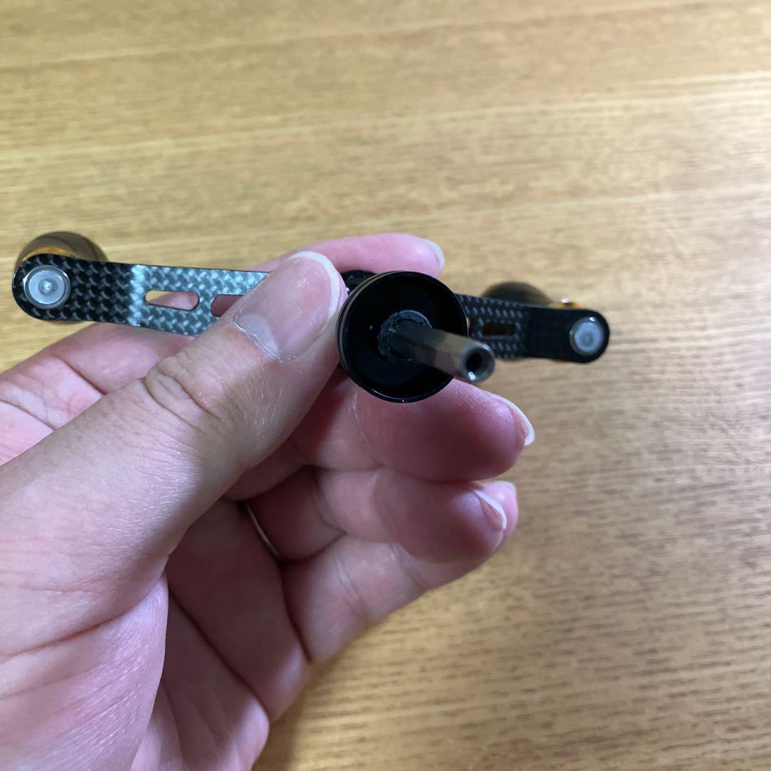 美品　ダイワ　6角軸用　ゴメクサス100mm ダブルハンドル　スタンド　セット①