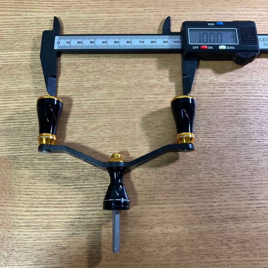 美品　ダイワ　6角軸用　ゴメクサス100mm ダブルハンドル　スタンド　セット①