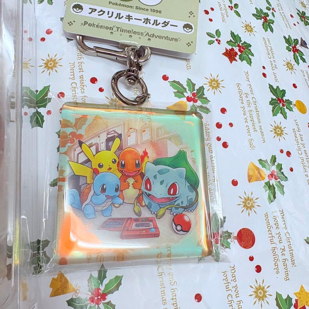 ポケモン30周年　アクリルブロック &キーチェーン