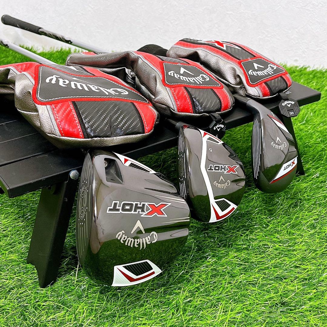【初心者向け】Callaway XHOT / キャロウェイ　メンズゴルフセット