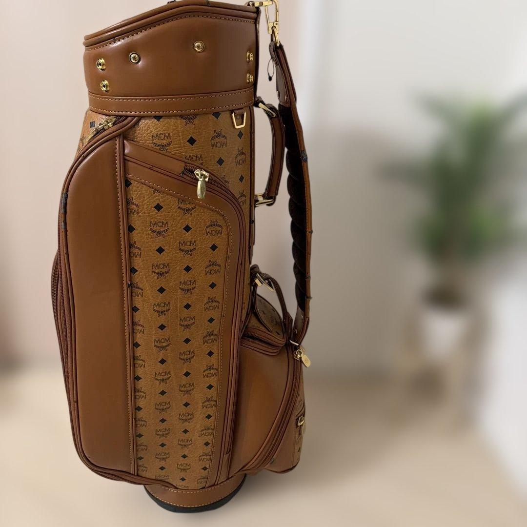 定価30万⭐︎MCM本革ゴルフバッグ