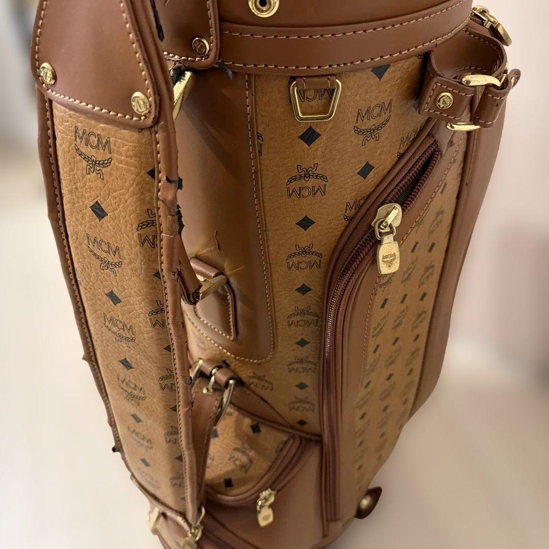定価30万⭐︎MCM本革ゴルフバッグ