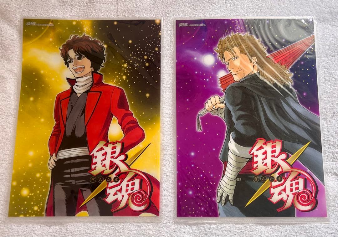 【未使用】銀魂 クリアファイルセットほか23点(非売品有)まとめ売り