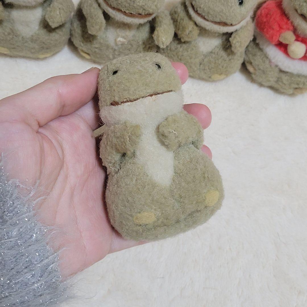セキグチ（？）レトロ カエル ぬいぐるみ