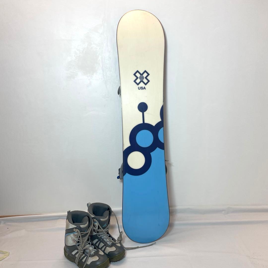 【子供用スノーボード　3点セット】 板127cm ブーツ23cm
