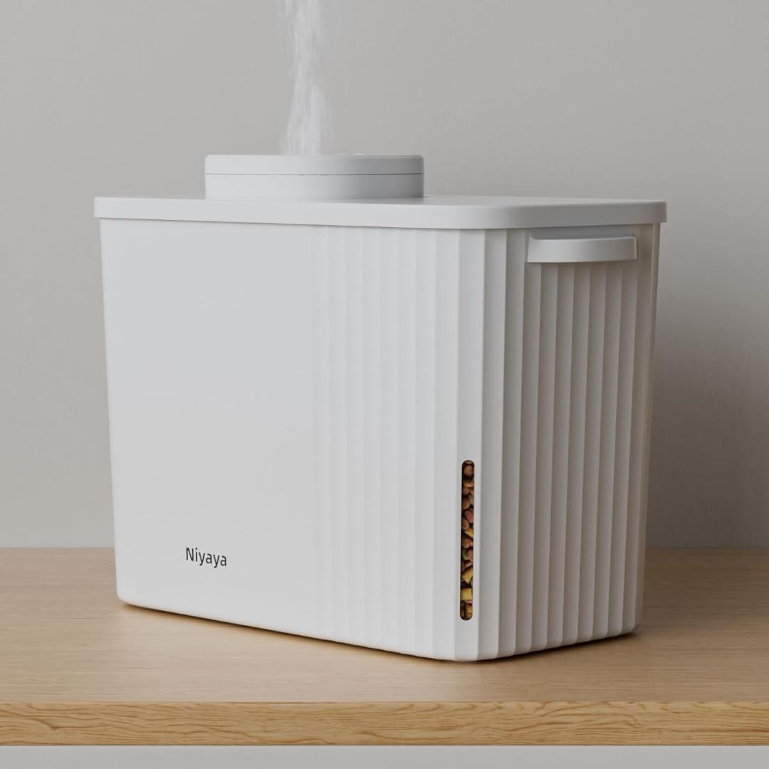 新品　真空保存 米びつ 充電式 空気抜き 電動式 13L 密閉容器 10kg
