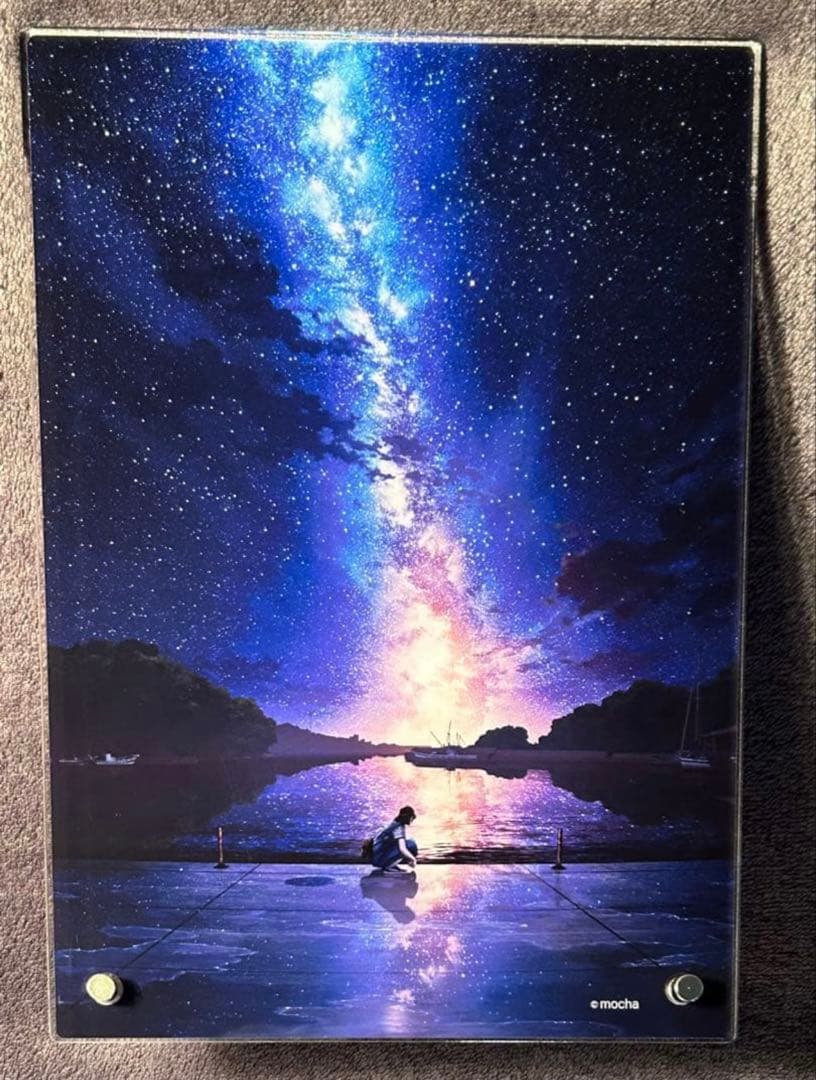 mocha展 A5アクリルプレート 星は港に満ちる