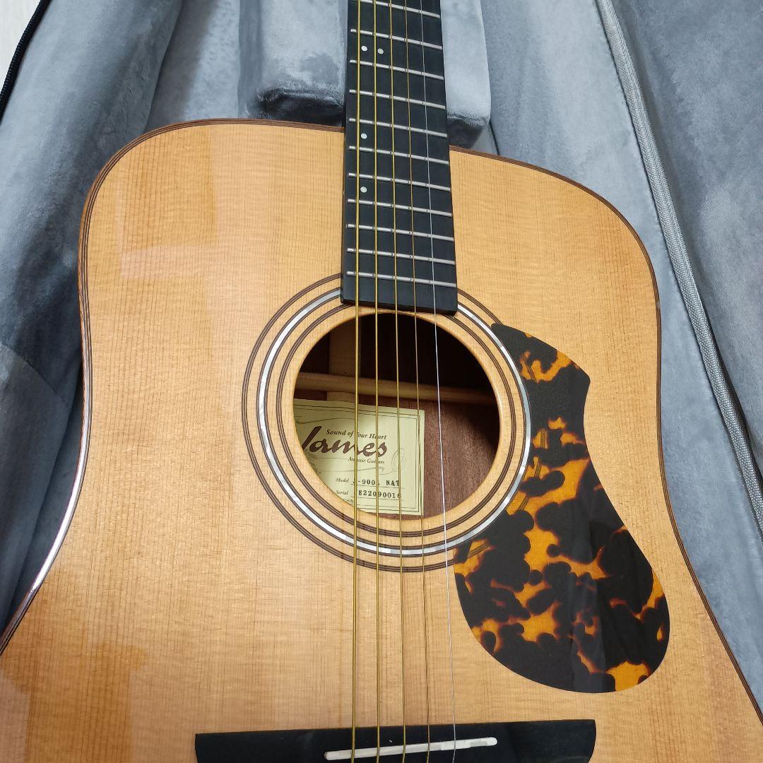 James J-900L NAT アコースティックギター ケース付き