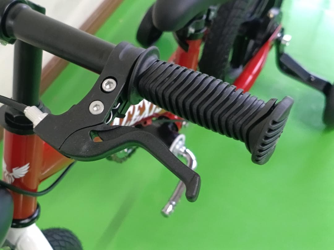 値下げ中!新品未使用 3in1 子供自転車 キックバイク 14インチ RED色
