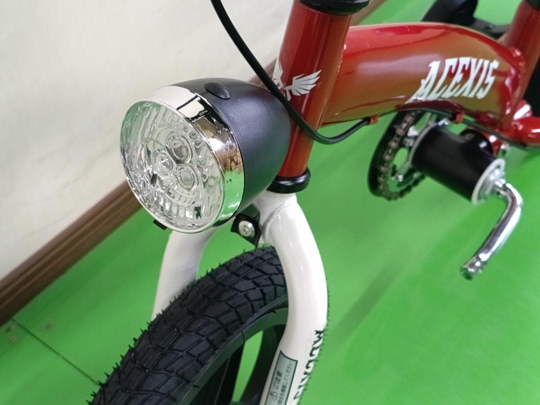値下げ中!新品未使用 3in1 子供自転車 キックバイク 14インチ RED色