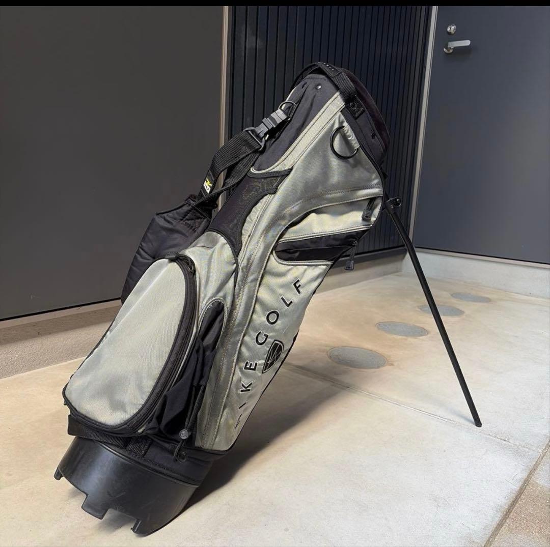 希少！NIKE GOLF キャディバッグ グレー/ブラック