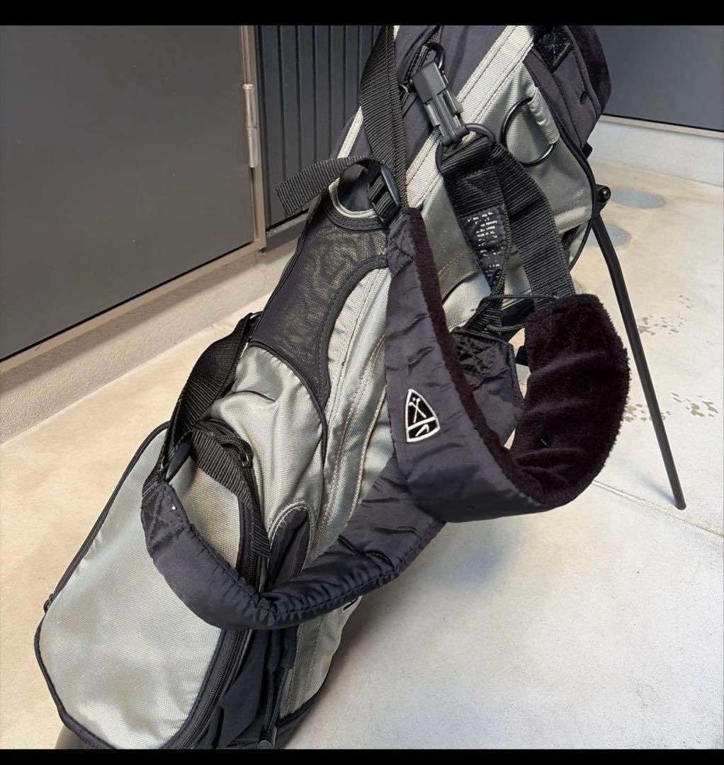 希少！NIKE GOLF キャディバッグ グレー/ブラック