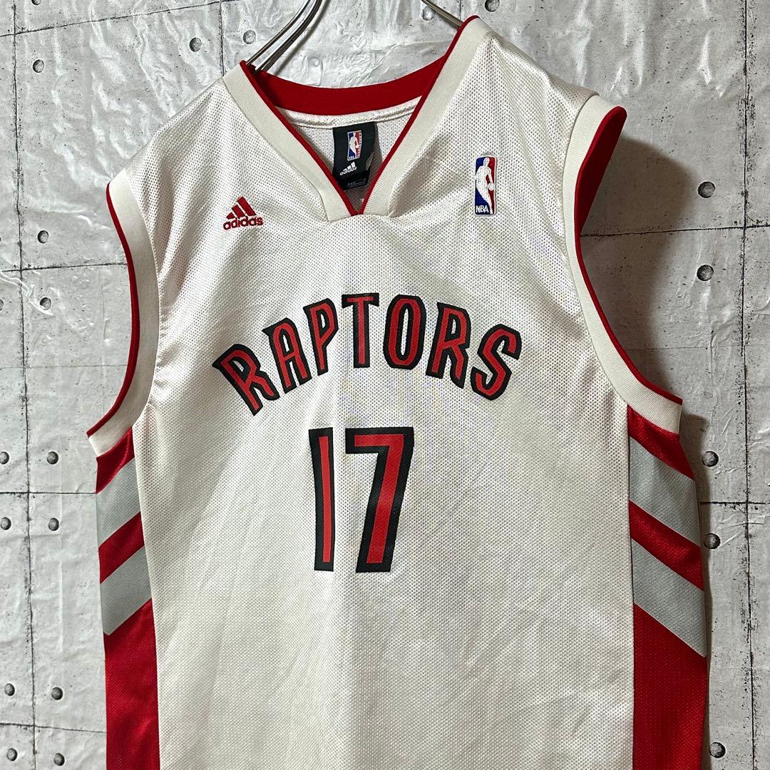 古着 アディダス バスケ ユニフォーム NBA ラプターズ ユニフォーム M