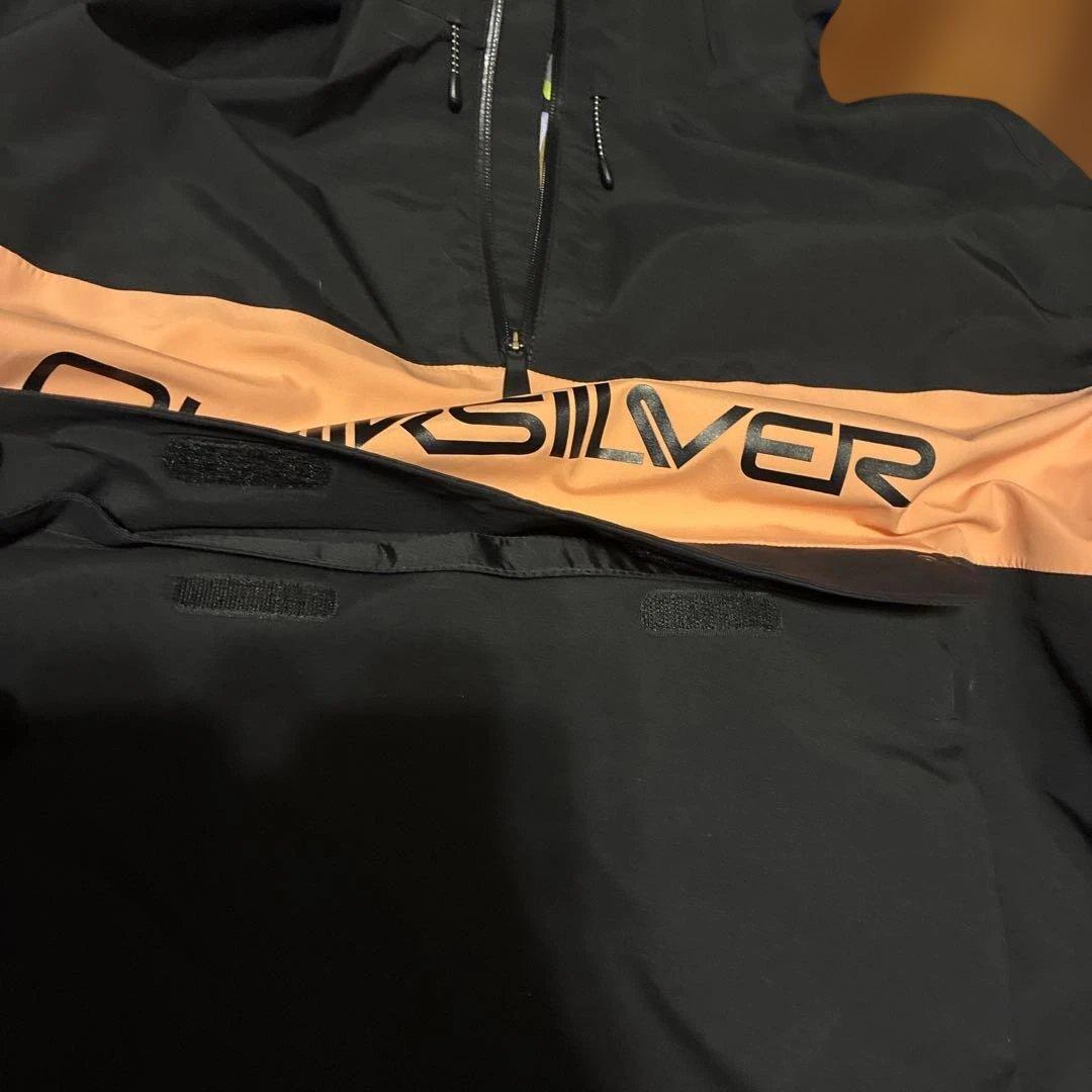 QUIKSILVER スノーボードウェア M 黒/オレンジ