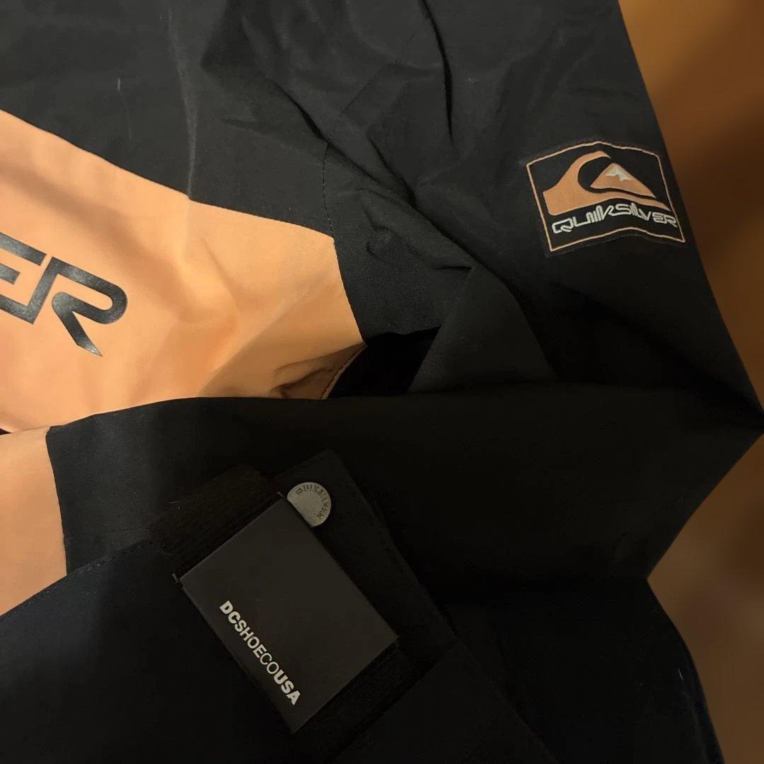 QUIKSILVER スノーボードウェア M 黒/オレンジ