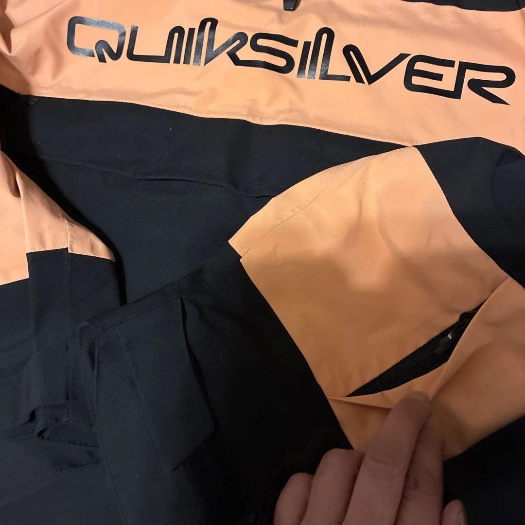QUIKSILVER スノーボードウェア M 黒/オレンジ