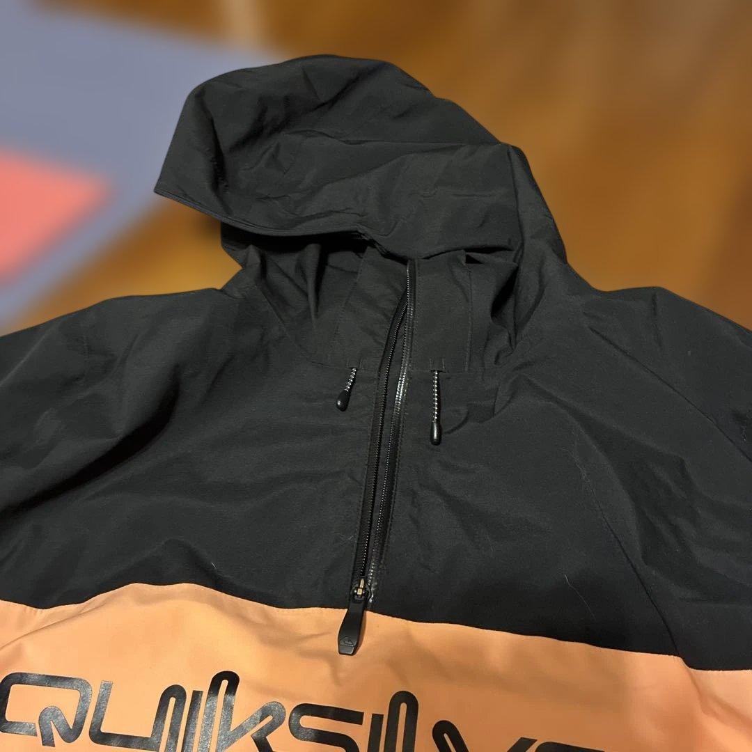 QUIKSILVER スノーボードウェア M 黒/オレンジ
