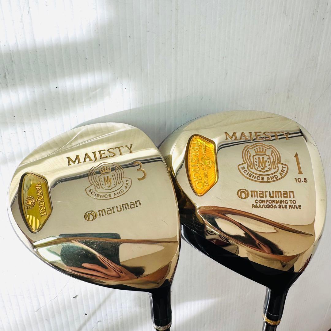 【極美品】マジェスティ PRESTIGIO VANQUIH ゴールド　セット 右