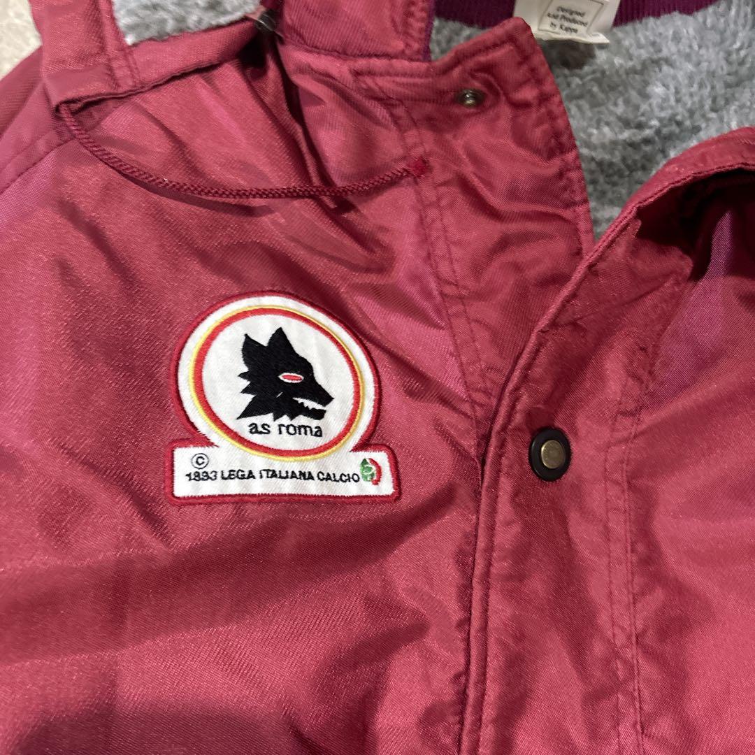 AS ROMA ベンチコート kappa Lサイズ AS ローマ 中綿