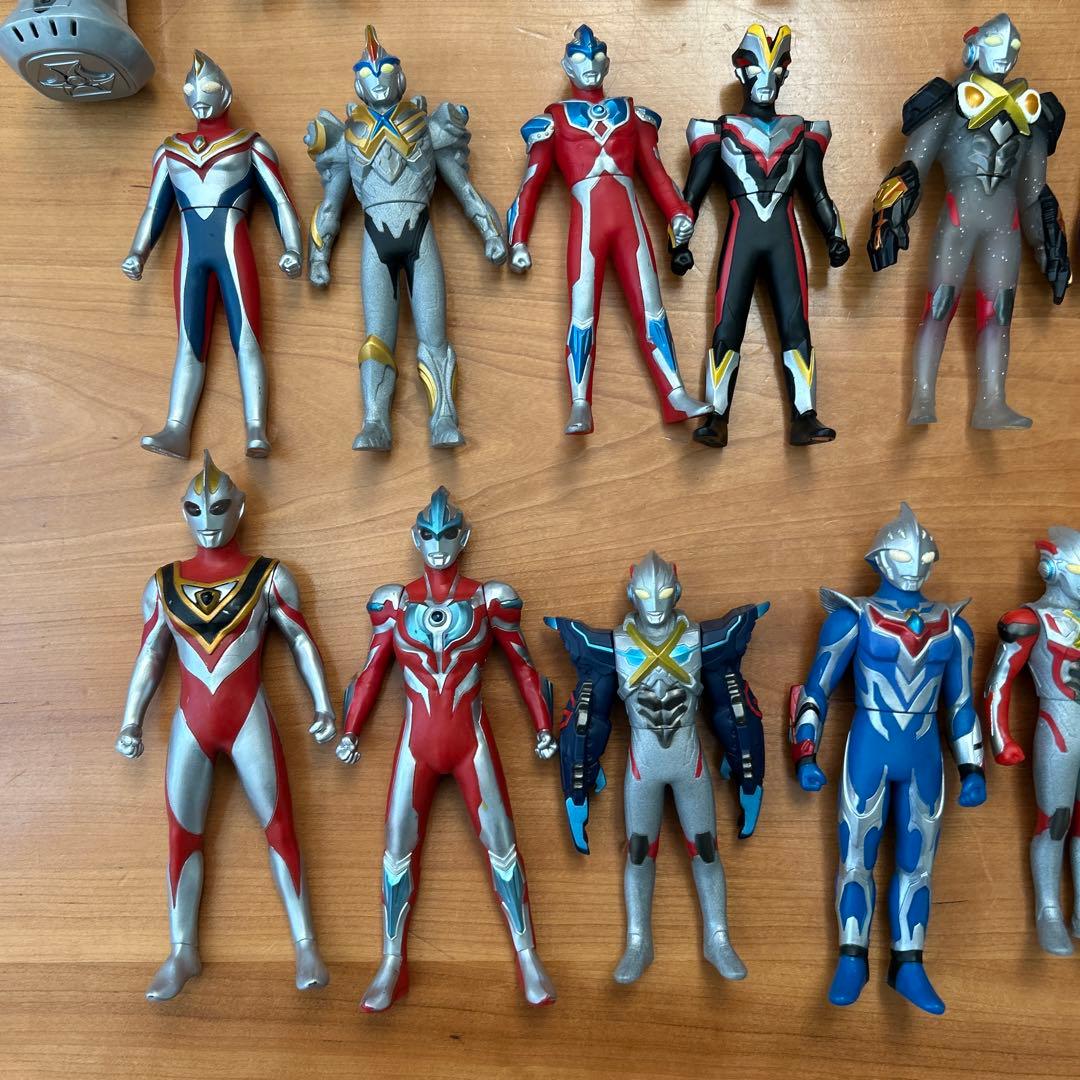 ウルトラマンフィギュアセット（怪獣有り）22体