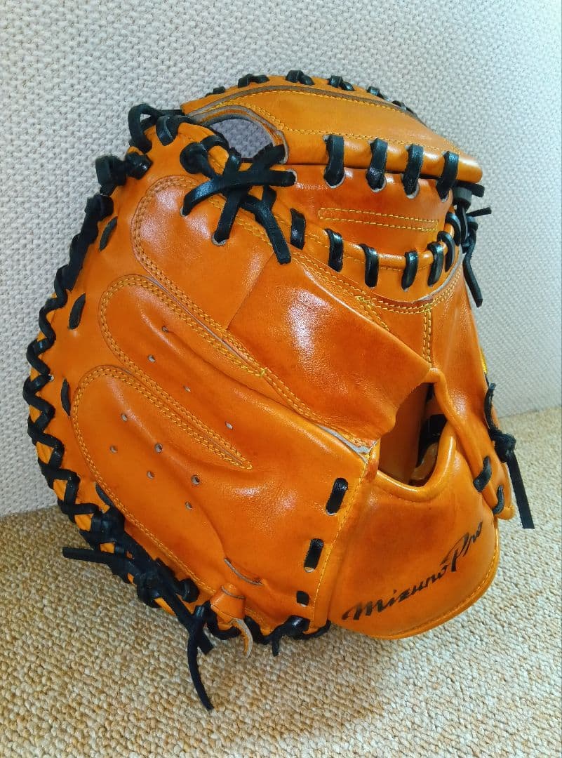 【くまさま専用】【ミズノプロ】【写真追加】キャッチャーミット一般軟式、外使用無し