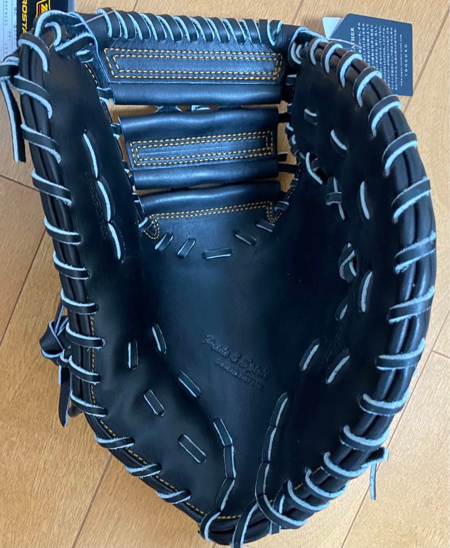 (新品未使用)ZETT 硬式野球用一塁手用　ブラック