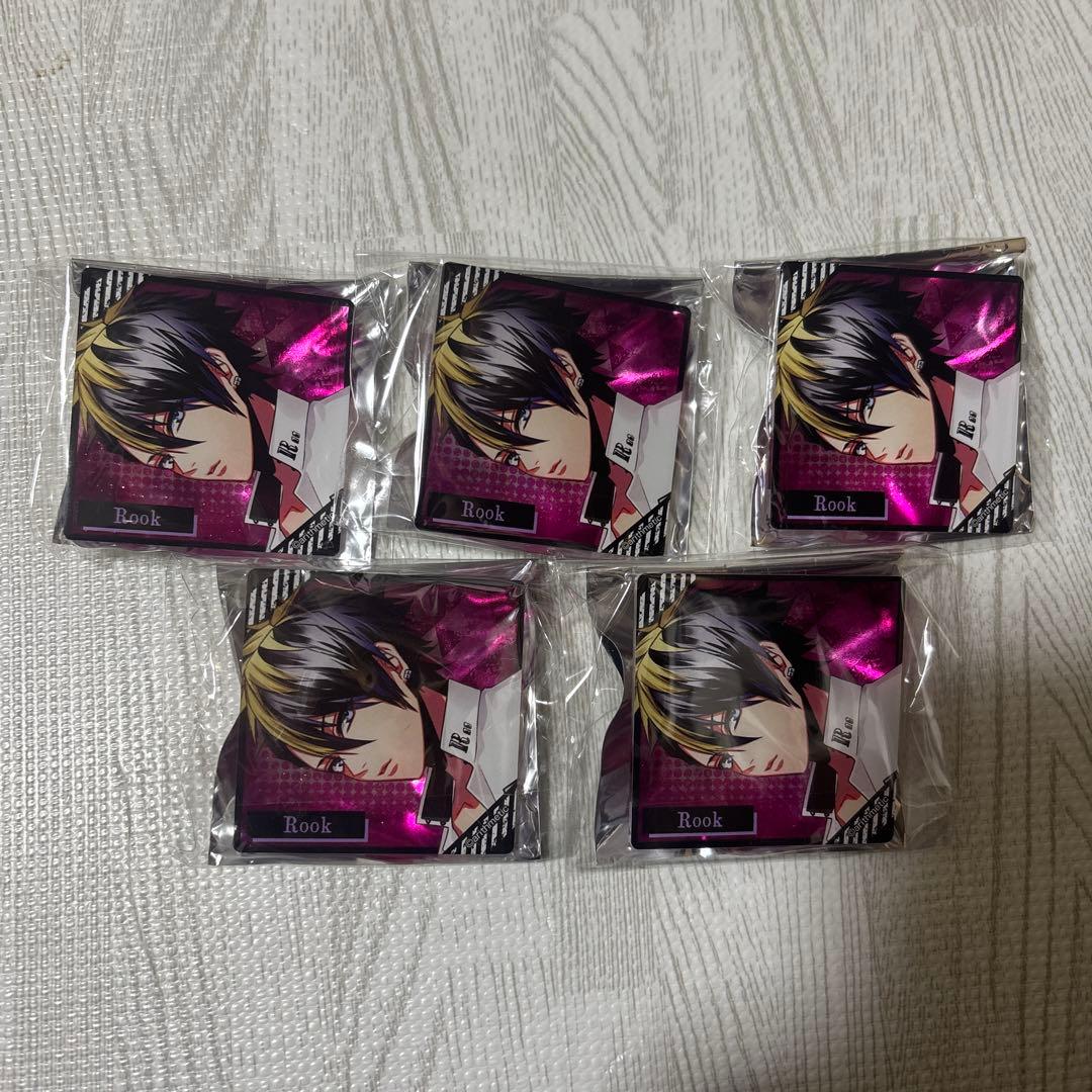 DYNAMIC CHORD ダイナー ラメアクリルバッジ Rook 久遠