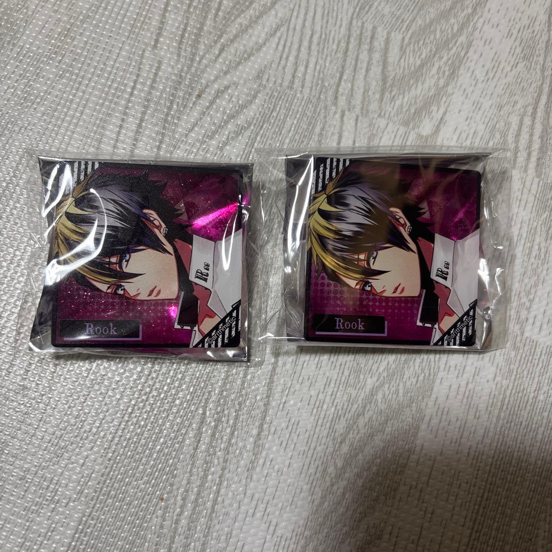 DYNAMIC CHORD ダイナー ラメアクリルバッジ Rook 久遠