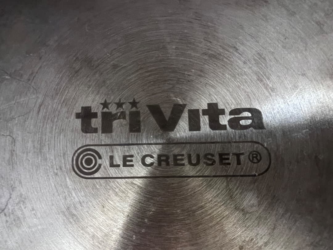 ル・クルーゼ　Tri Vita　ステンレス　両手鍋　24cm