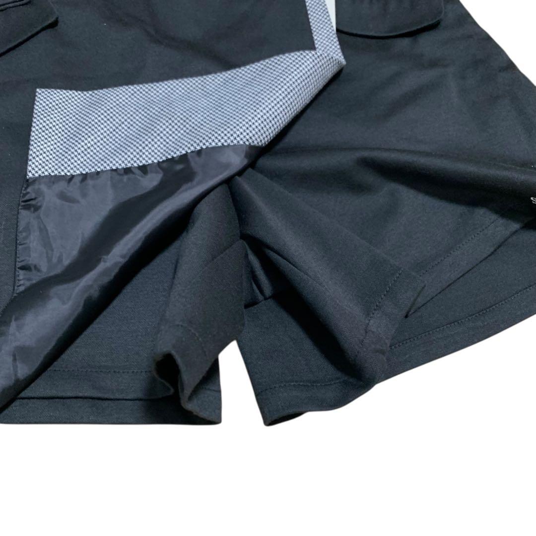 【新品未使用】SOUS LE SOLEIL キュロット M 黒 ゴルフウェア