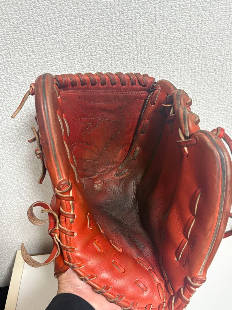 ミズノ 硬式グローブ ブラウン