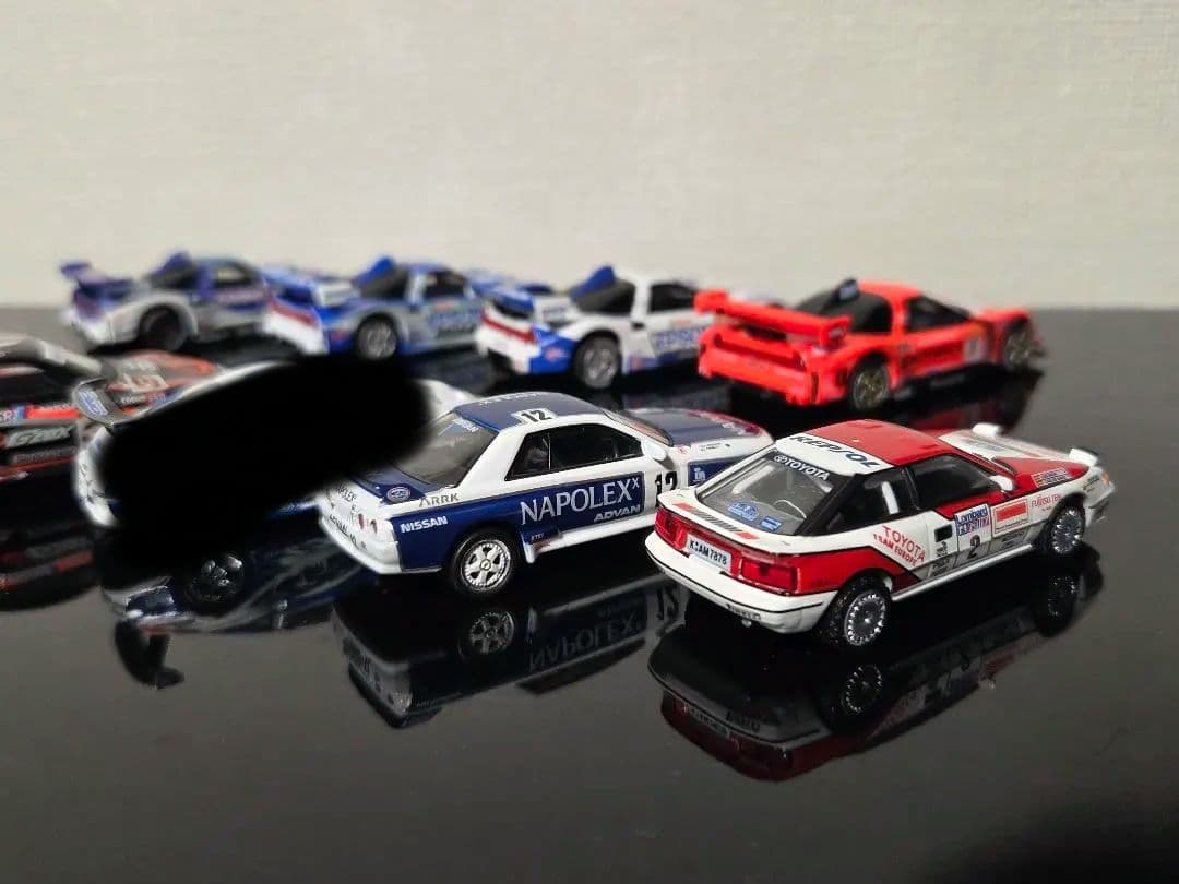 美品　ミニカー　SUPER　GT D1 ラリー　8台