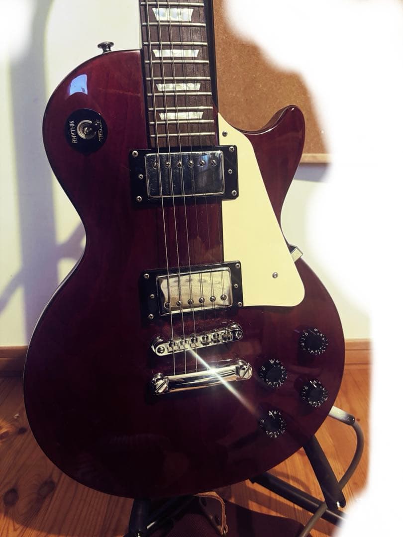 Epiphone レスポール・スタジオ エレキギター ワインレッド