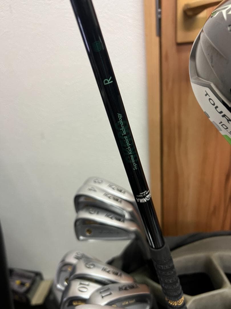 ゴルフクラブ12本グルフバッグセット　テイラーメイド　HONMA