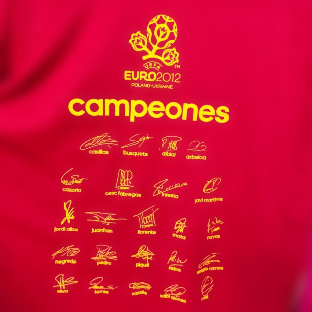 adidas スペイン代表 EURO 2012 優勝記念モデル インポートL