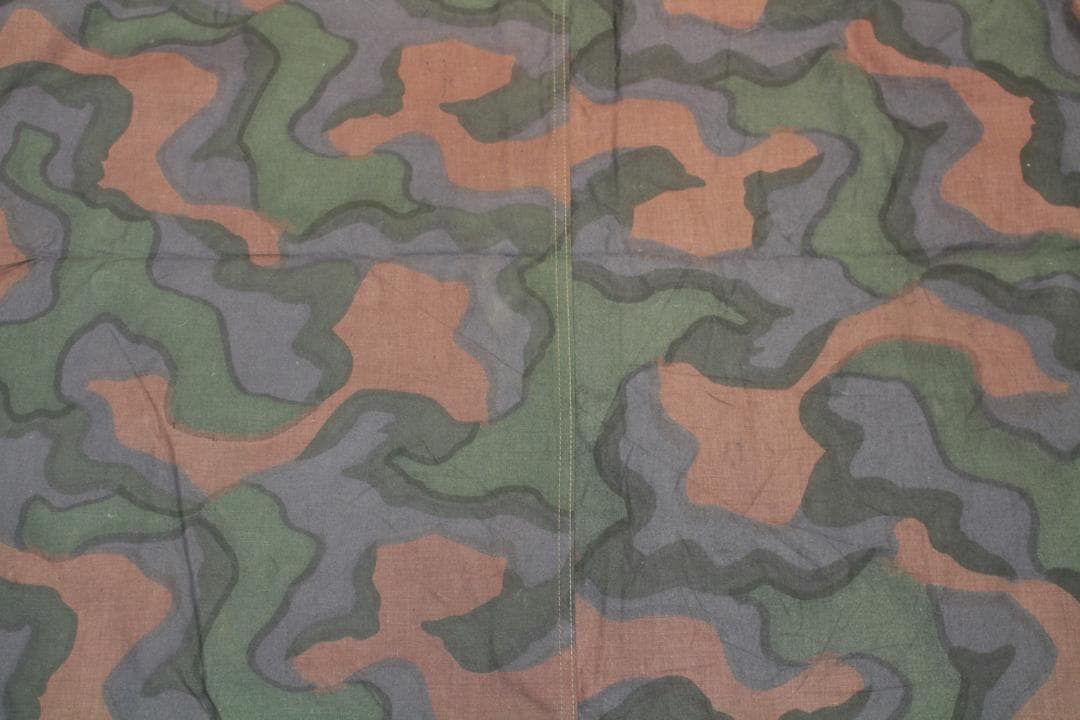 デッドストック ノルウェー軍幕 1枚 ポンチョテントシート