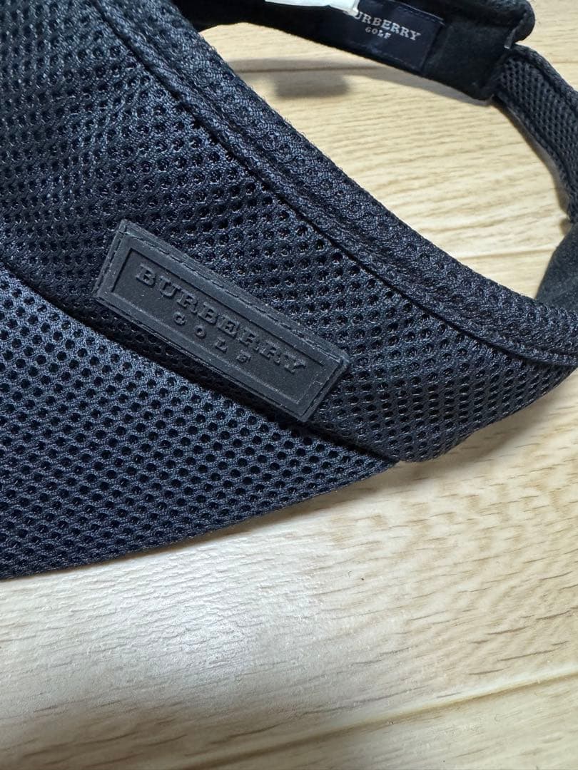 BURBERRY GOLF メッシュサンバイザー