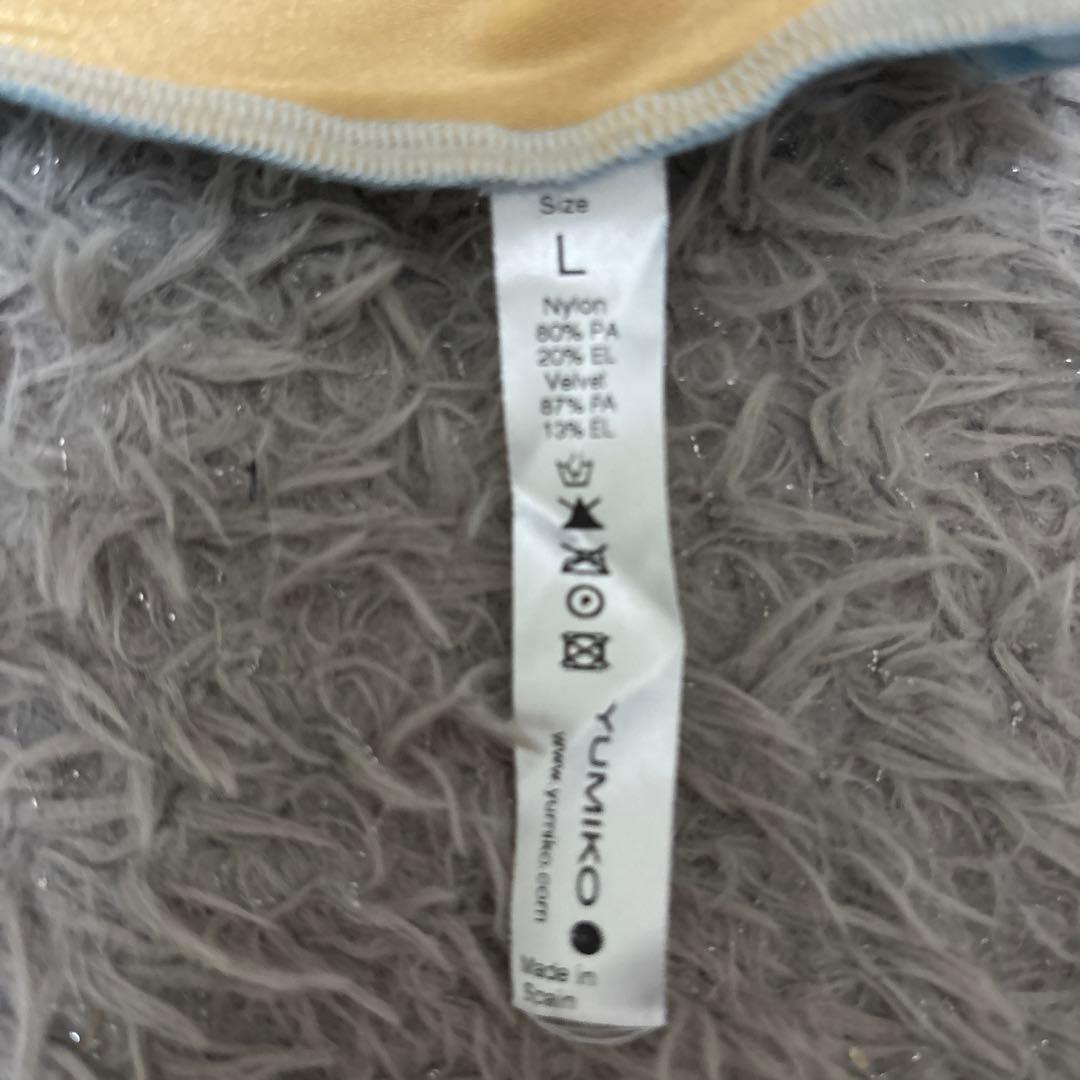 【美品】バレエレオタード　YUMIKO　ALICIA メッシュ　Lサイズ