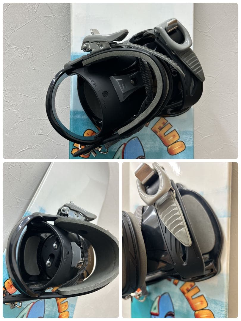 中古品　K2スノーボード110cm 3点セット(A-19)