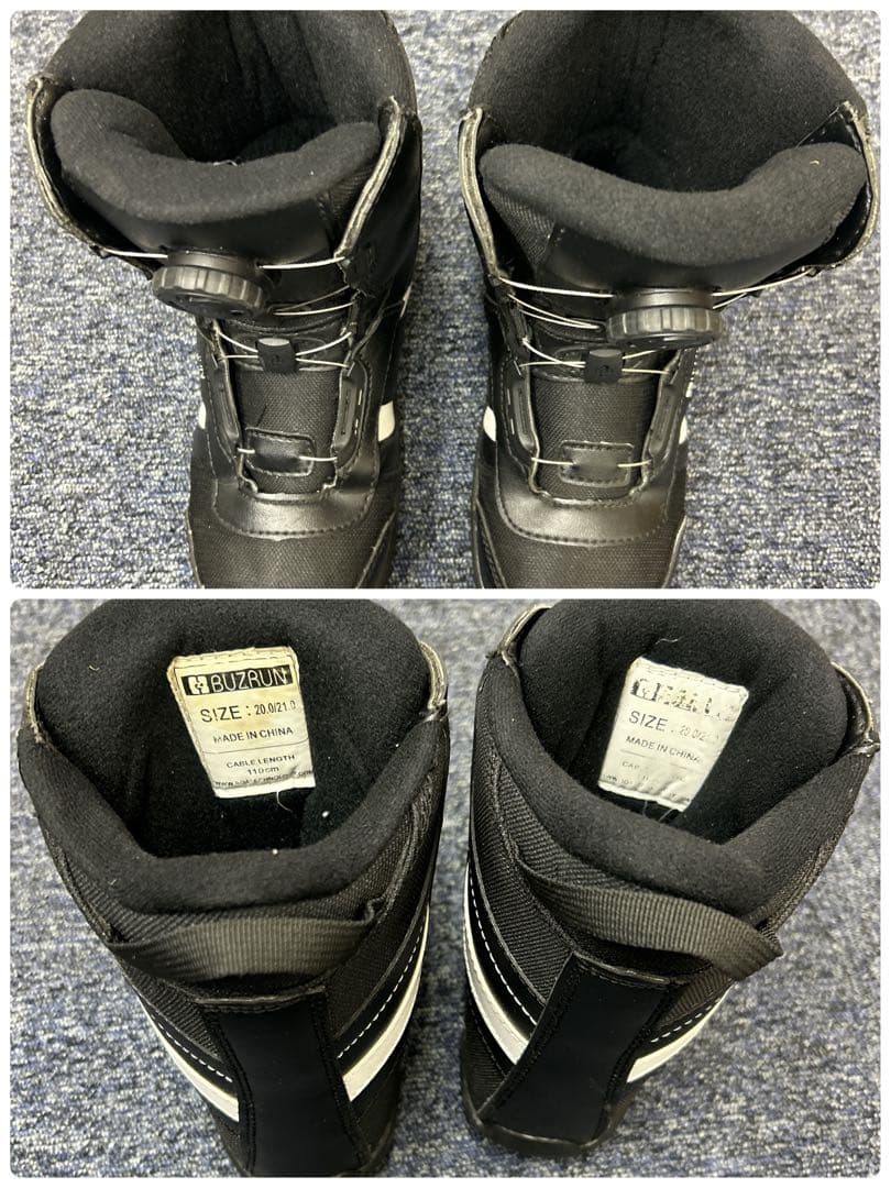 中古品　K2スノーボード110cm 3点セット(A-19)
